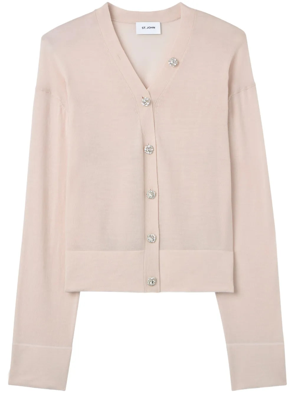 Wool V-Neck Cardigan