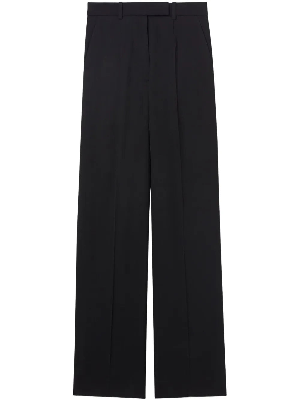 Creased High-Waisted Trousers