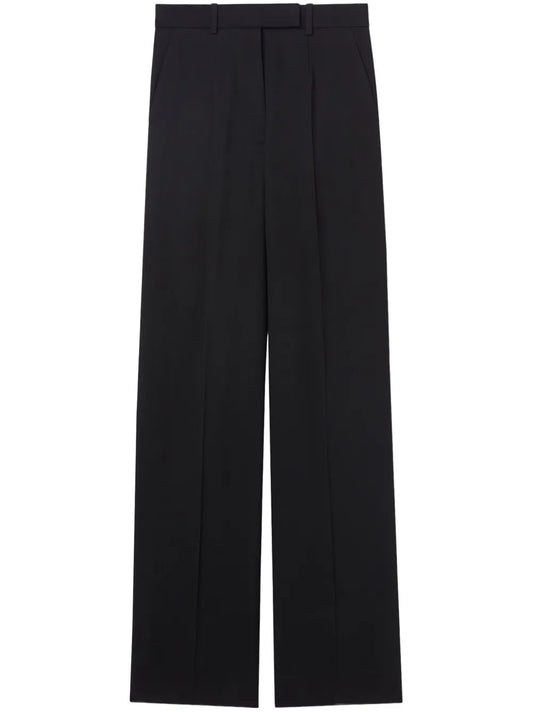 Creased High-Waisted Trousers