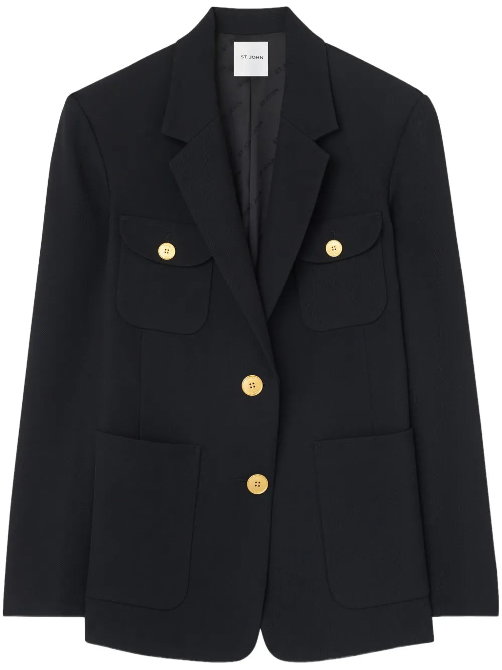 Stretch Twill Blazer