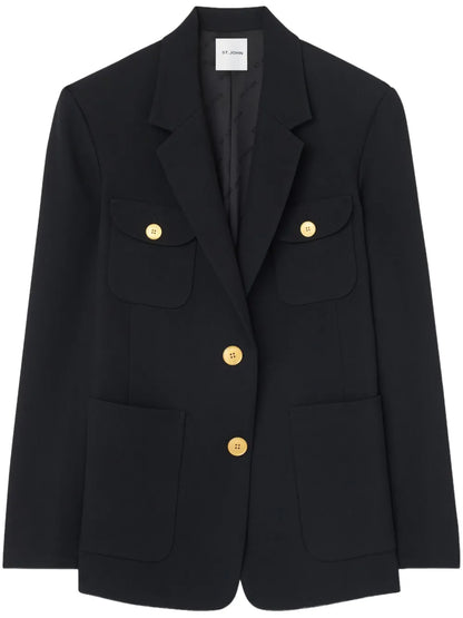 Stretch Twill Blazer