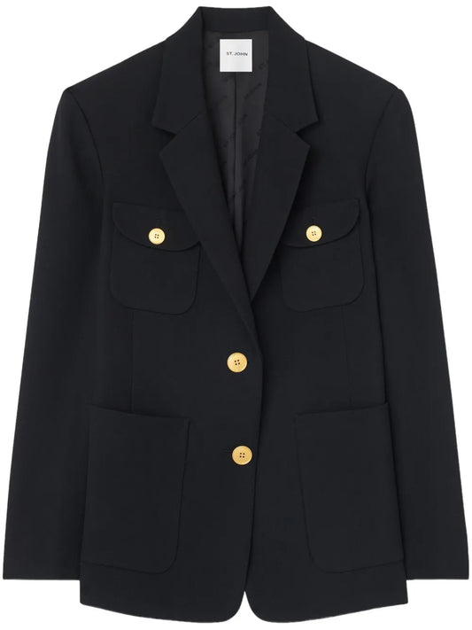 Stretch Twill Blazer