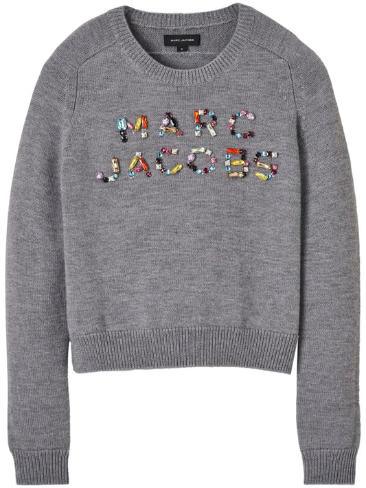Logo-Embellished Jumper