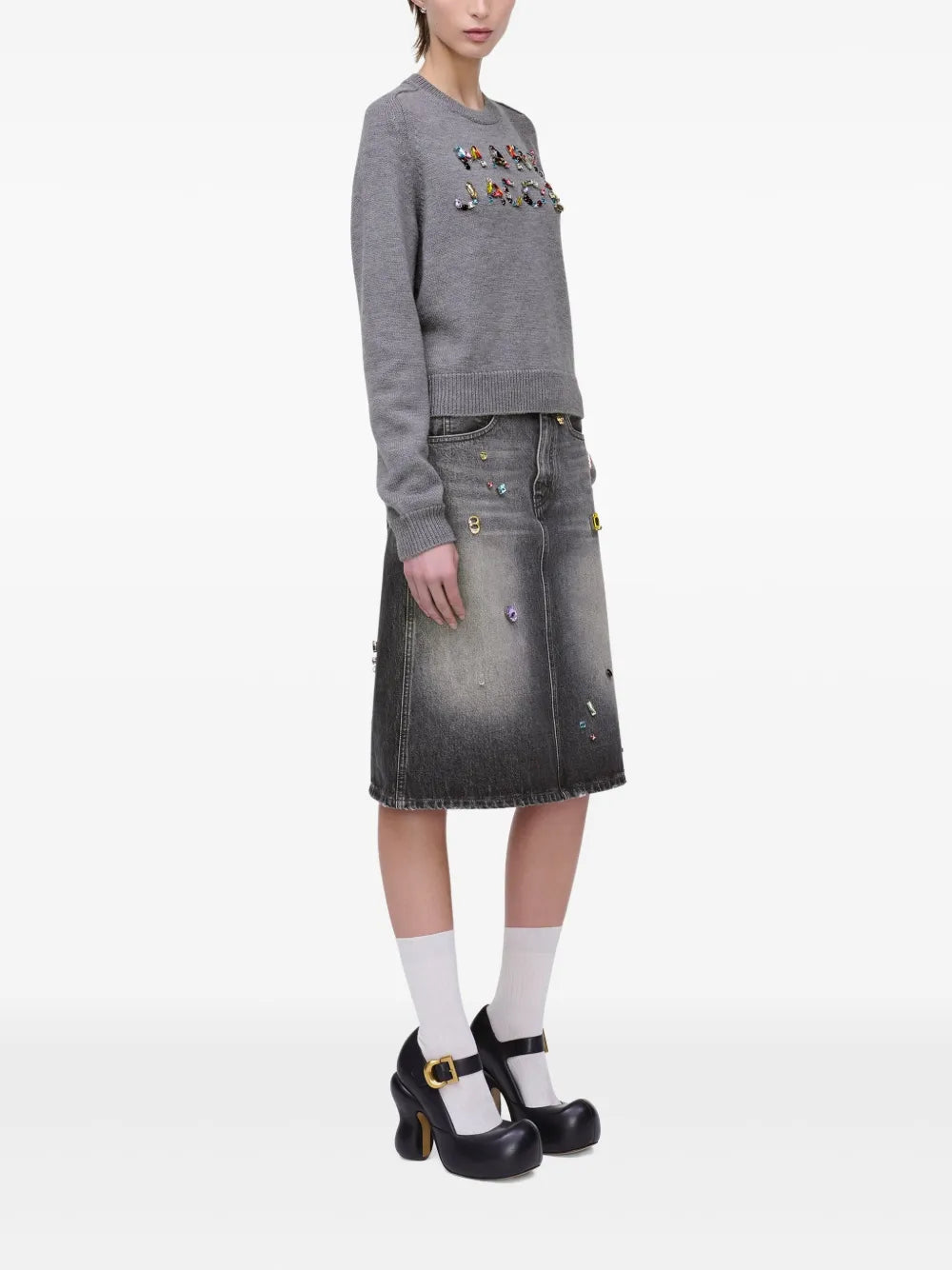 Logo-Embellished Jumper
