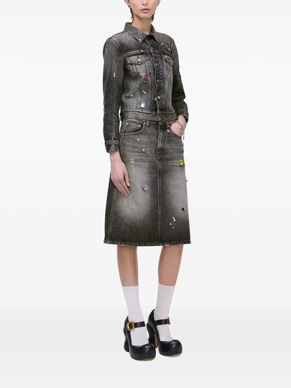 The Charm Shrunken Trucker Jacket
