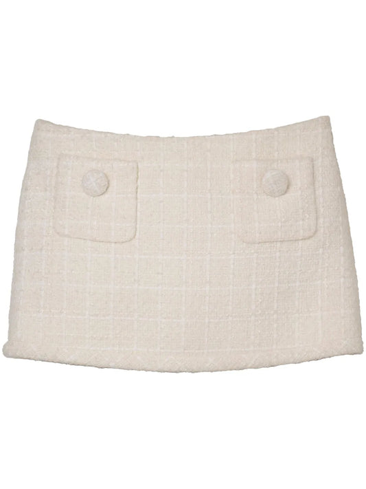 Tweed Mini Skirt