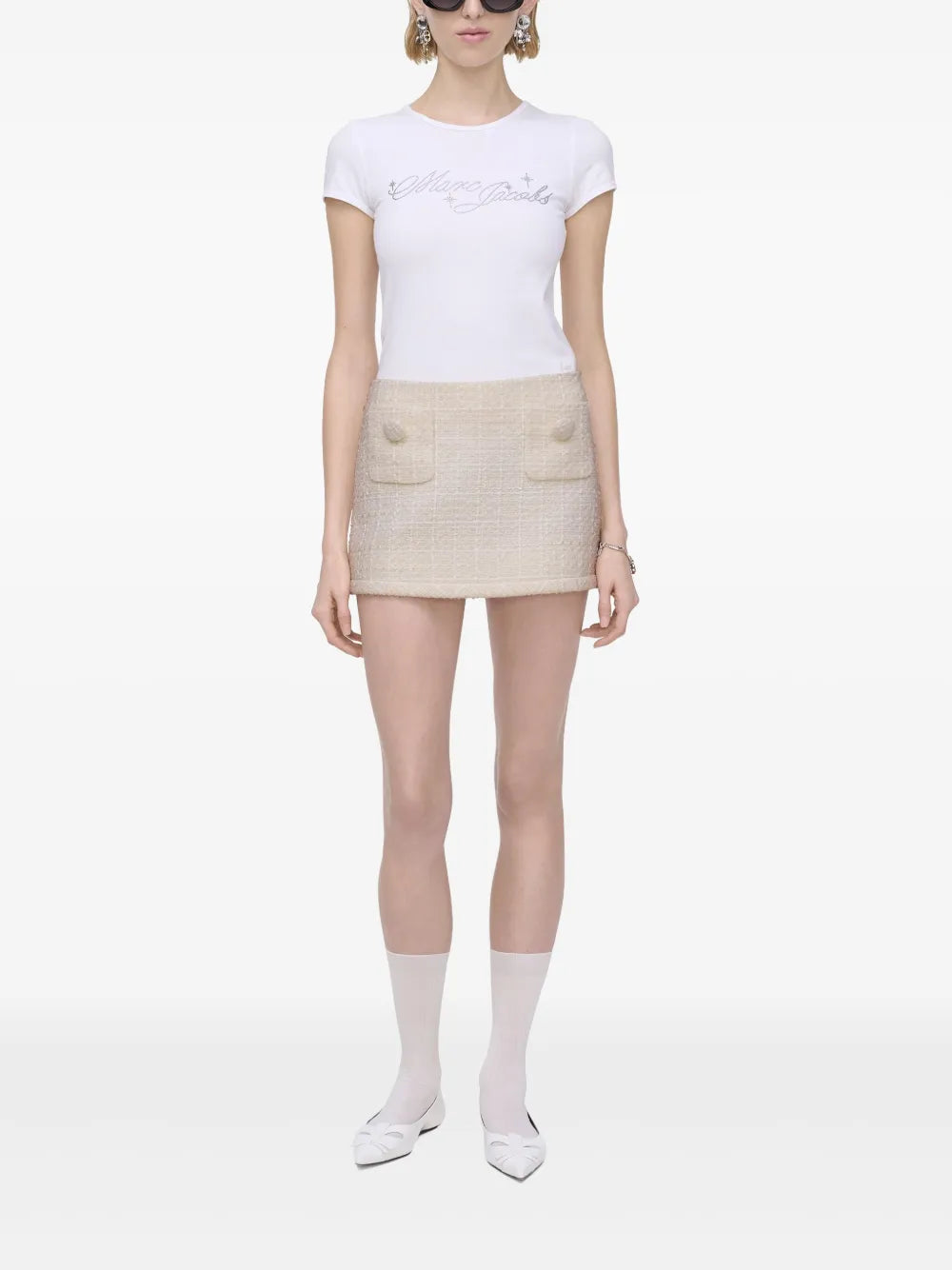 Tweed Mini Skirt