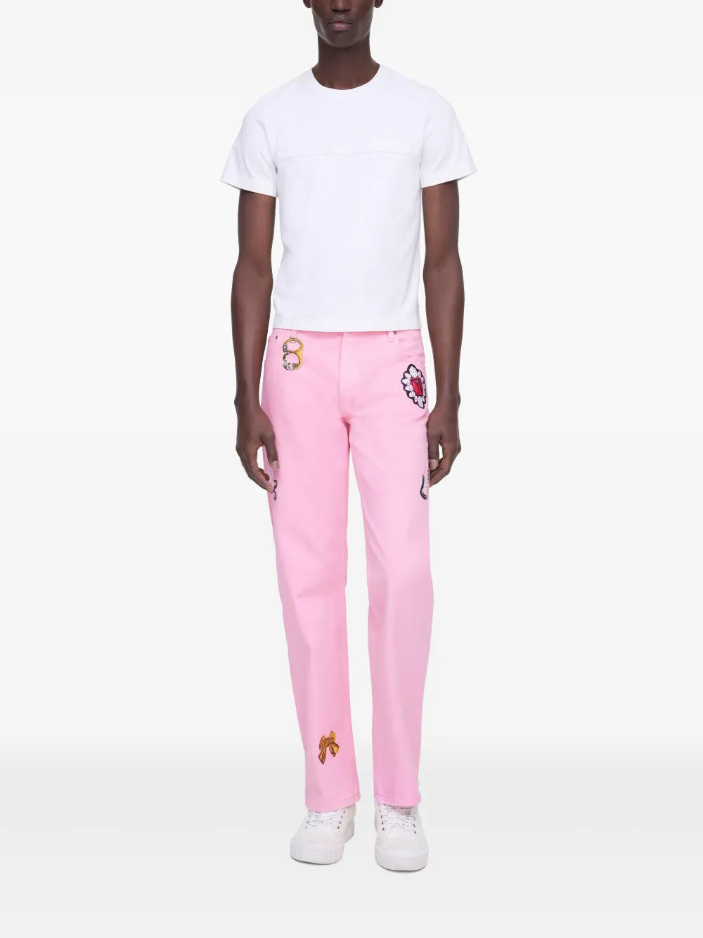 The Runway Charm Straight Jeans