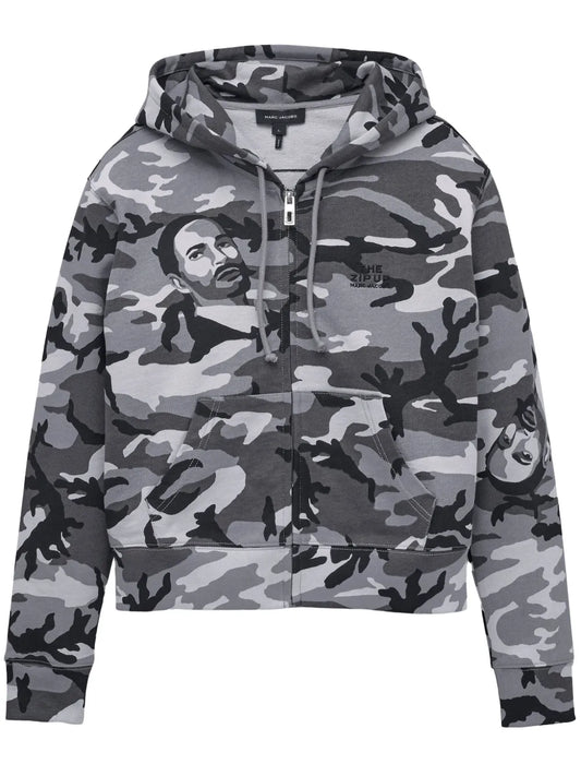 Logo-Embroidered Hoodie