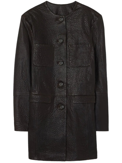 Leather Coat