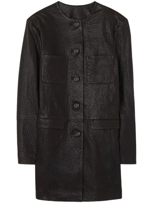 Leather Coat