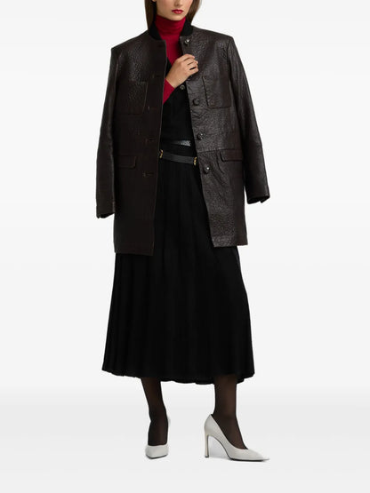 Leather Coat