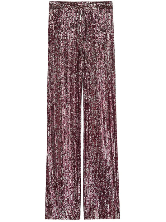 Sequin-Embellished Trousers