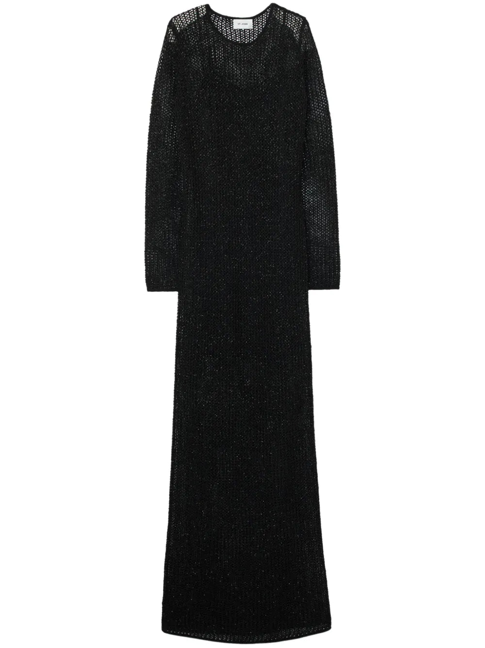 Sequin-Embellished Maxi Dress