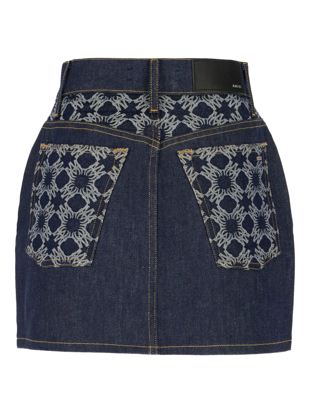 Ma Quad Monogram-Print Skirt