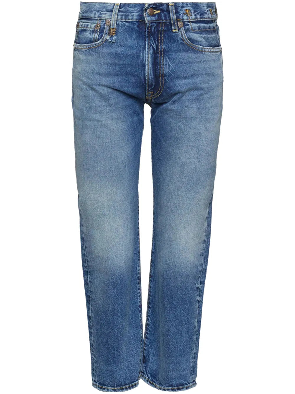 Cropped Straight Jeans