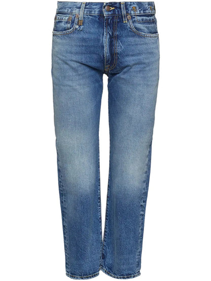 Cropped Straight Jeans