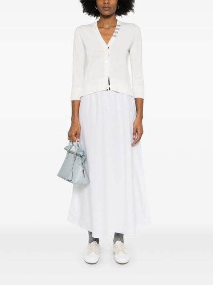 4 Bar Stripes Jersey Cardigan