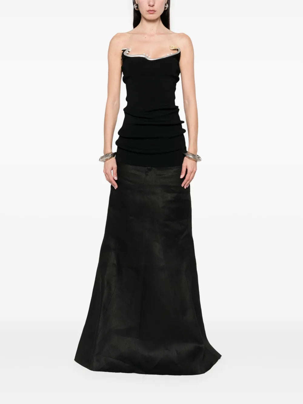 Godet Maxi Skirt