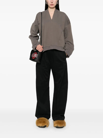 Pleat-Detailing Trousers