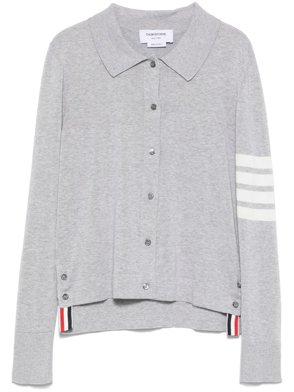 4 Bar Stripes Jersey Polo Shirt