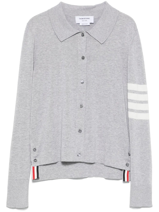 4 Bar Stripes Jersey Polo Shirt