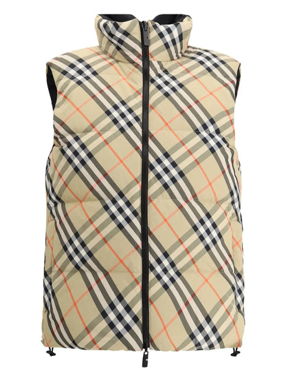Checked Gilet