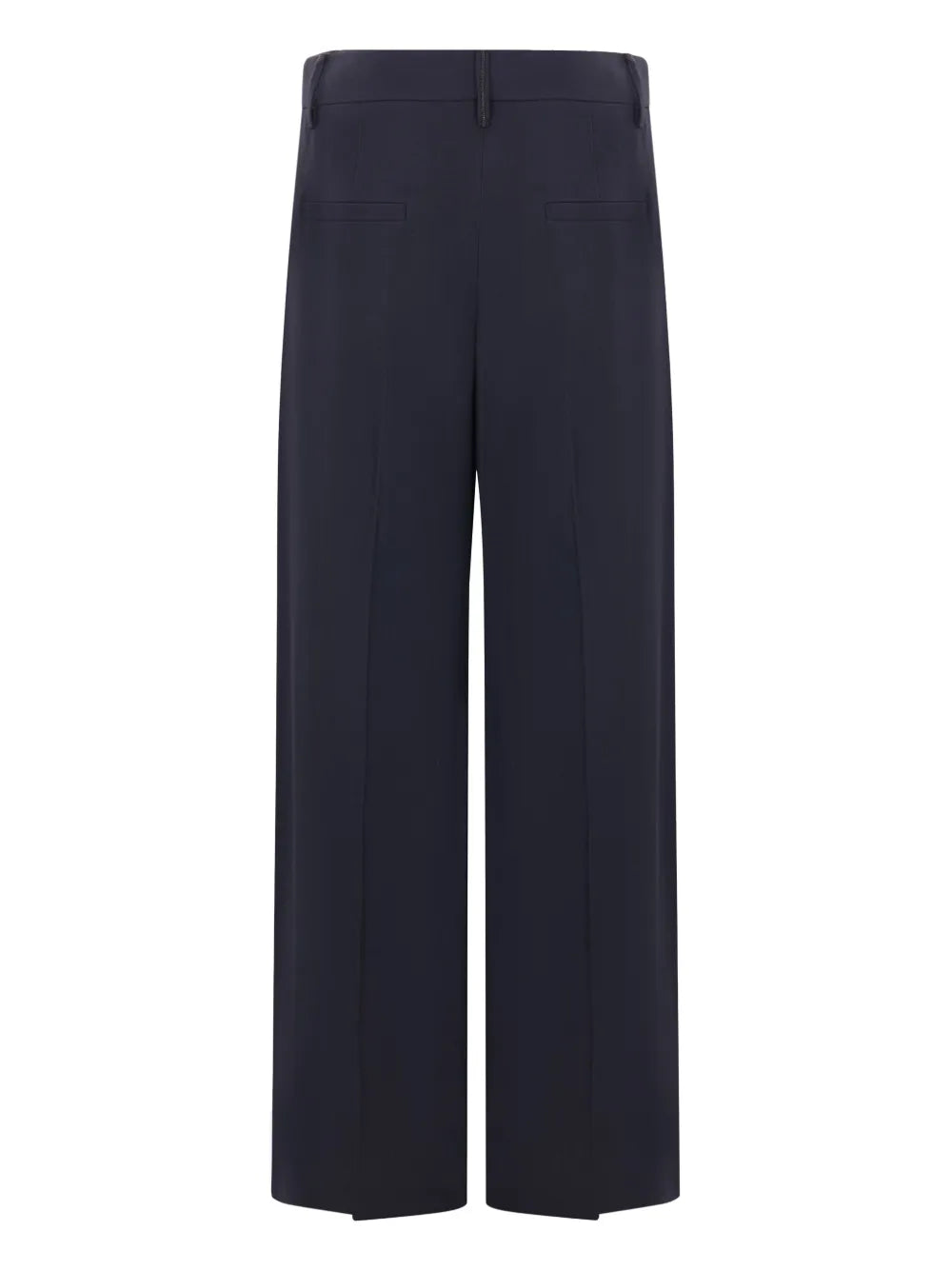 Pleated Twill Trousers