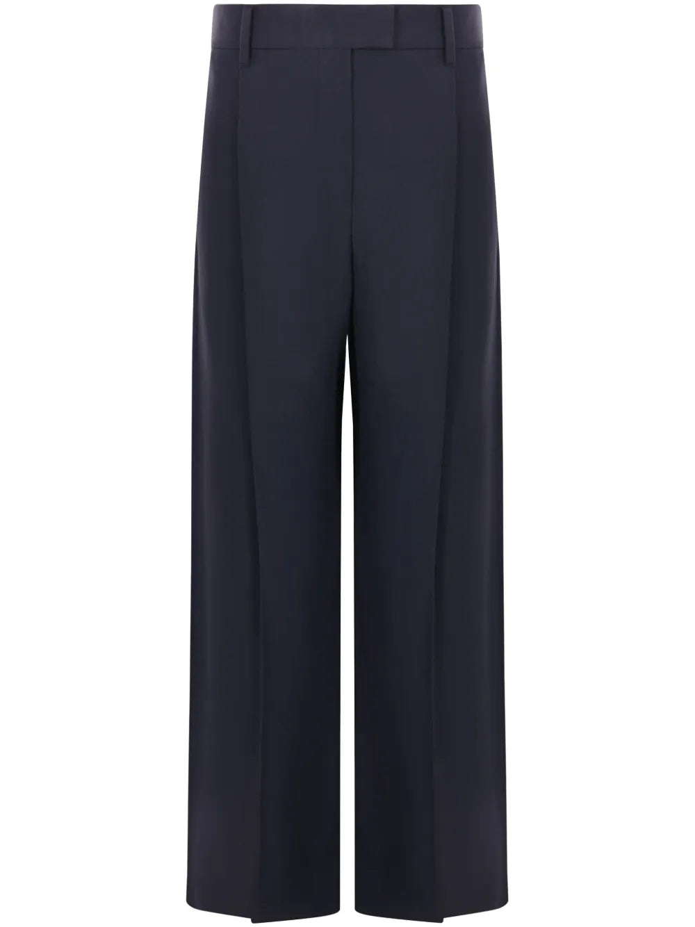 Pleated Twill Trousers