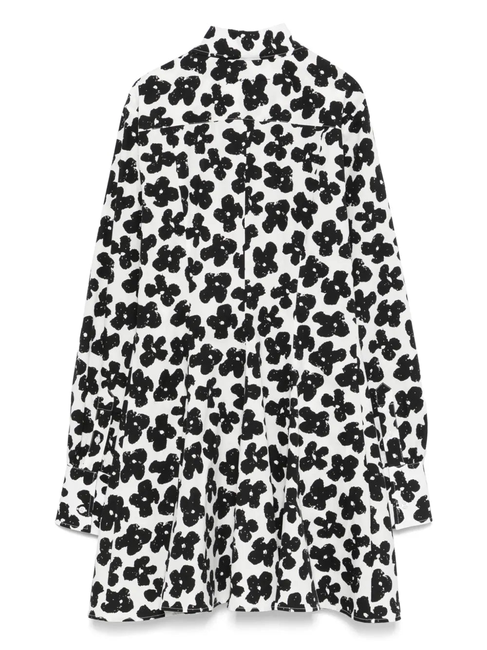 Floral-Print Mini Dress