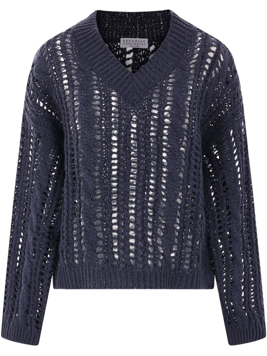 Open-Knit Sweater