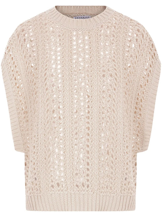 Open-Knit T-Shirt