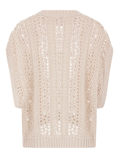 Open-Knit T-Shirt