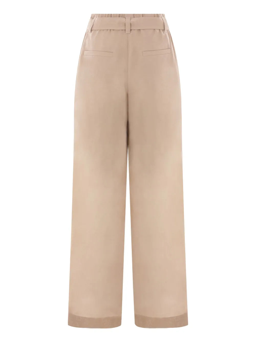 Belted Gauze Trousers