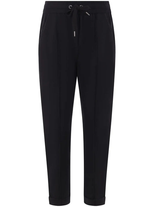 Monili-Detail Track Trousers