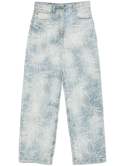 Palms Jacquard Jeans