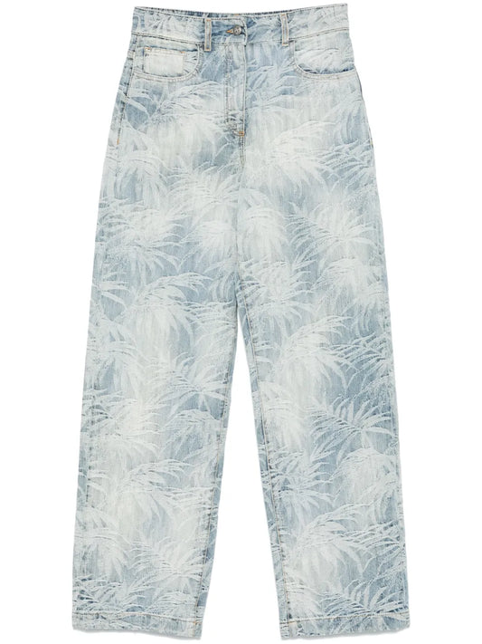 Palms Jacquard Jeans