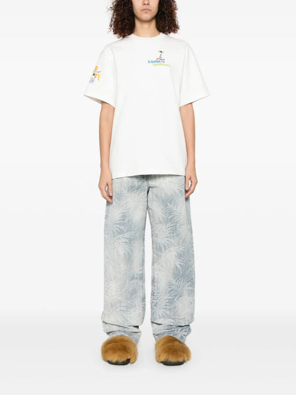 Palms Jacquard Jeans