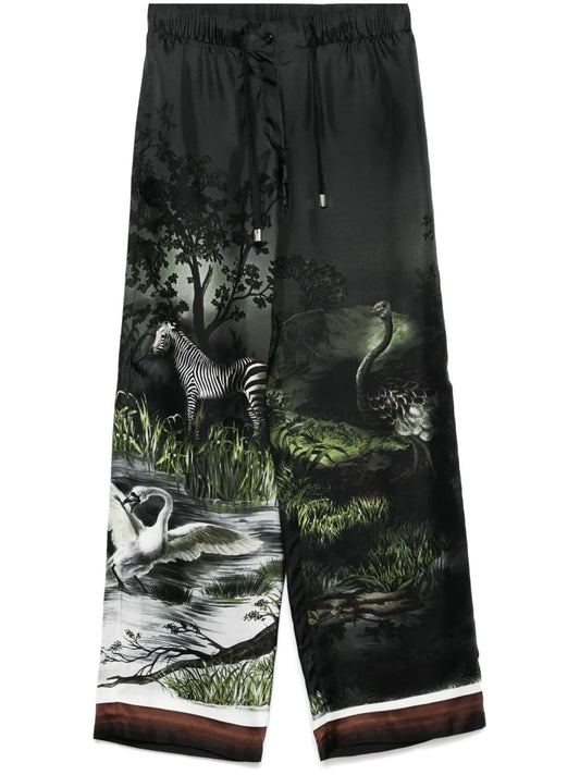 Printed Trousers