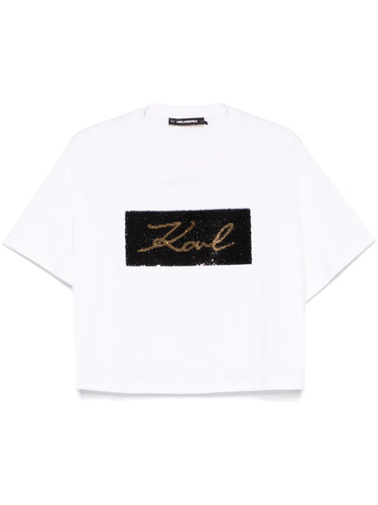 Reversible Sequins T-Shirt
