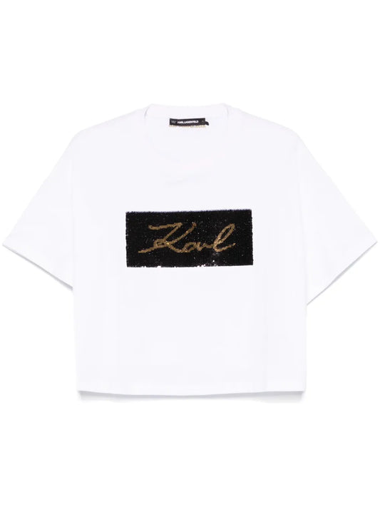 Reversible Sequins T-Shirt