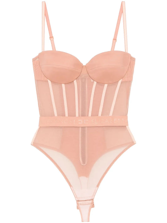Logo-Waistband Bodysuit