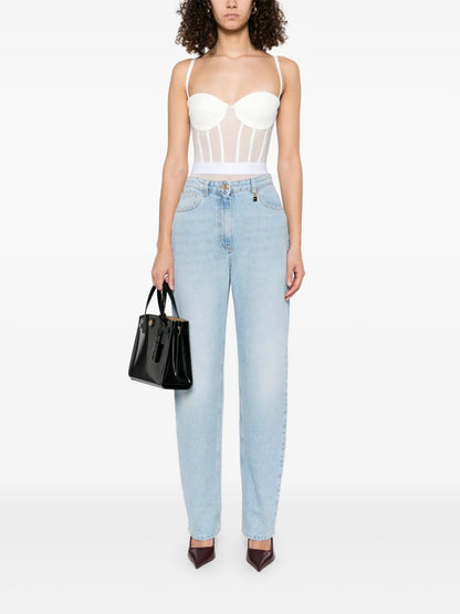 Logo-Waistband Bodysuit