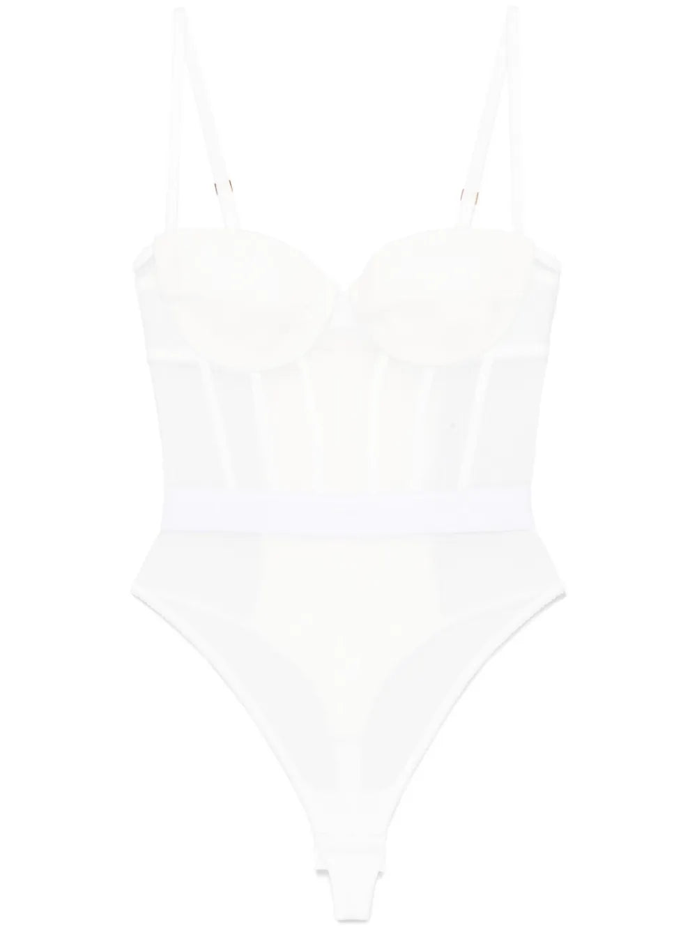 Logo-Waistband Bodysuit