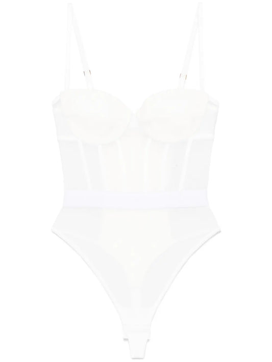 Logo-Waistband Bodysuit