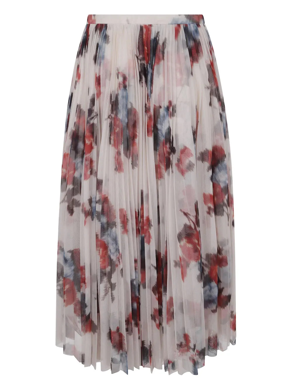 Pleated Midi Skirt