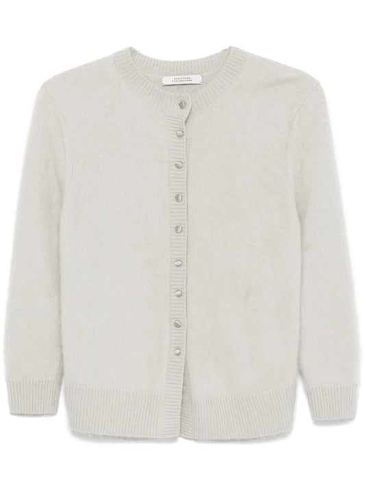 Crew-Neck Cardigan