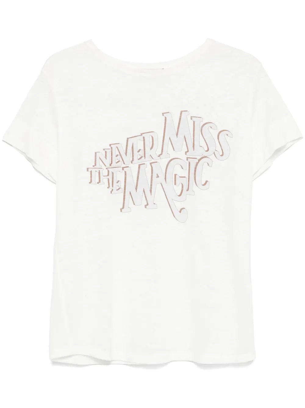 Slogan-Print T-Shirt