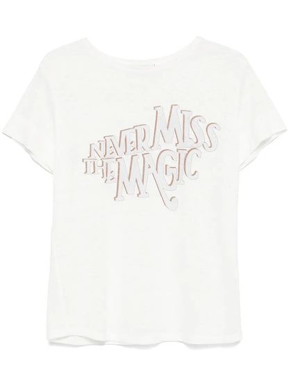 Slogan-Print T-Shirt