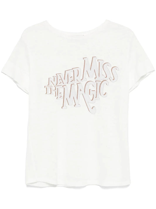 Slogan-Print T-Shirt